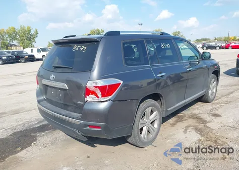 2013 Toyota Highlander Limited V6 из США, поврежденный, VIN 5TDDK3EH4DS209658